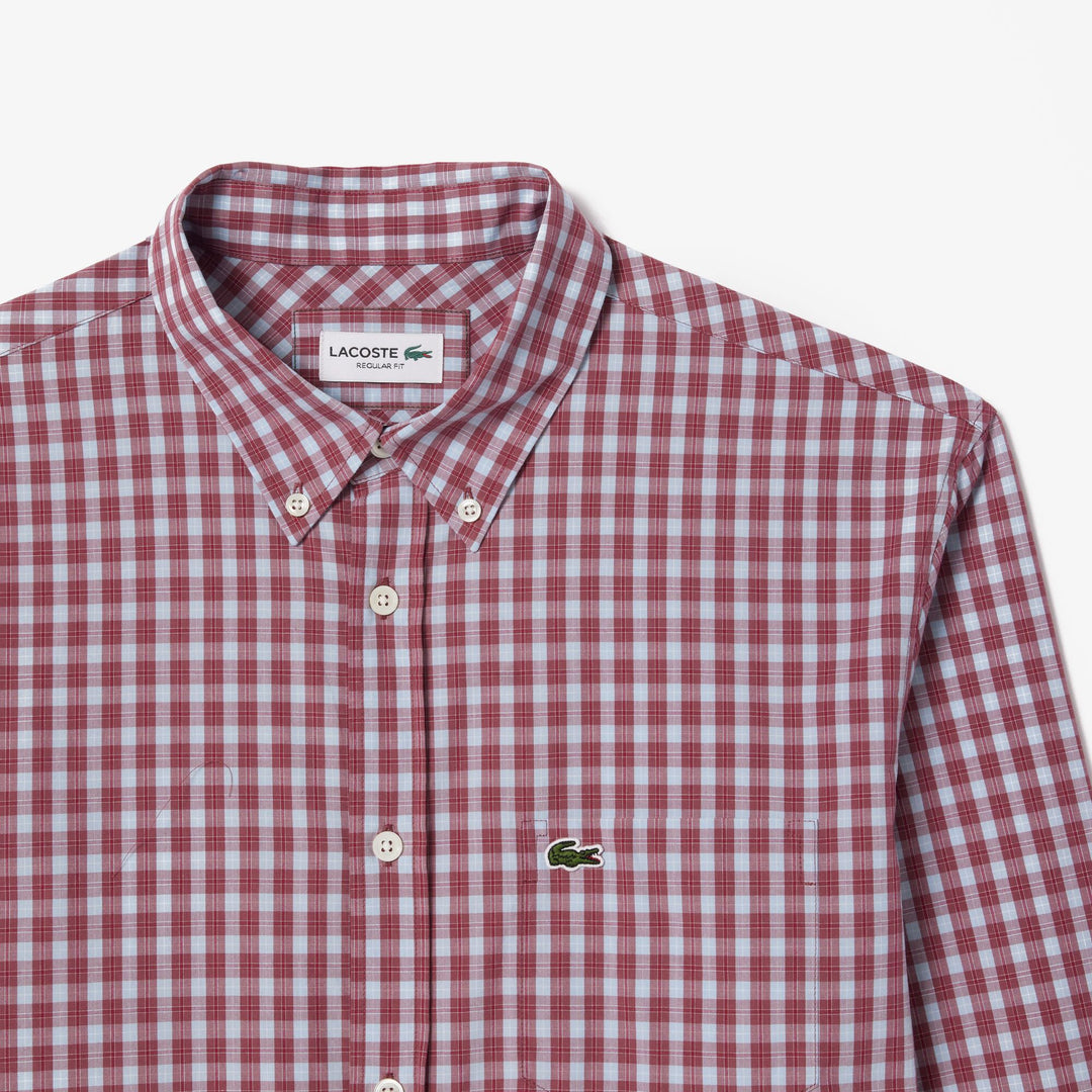 Regular Fit Plaid Poplin Shirt - CH6981