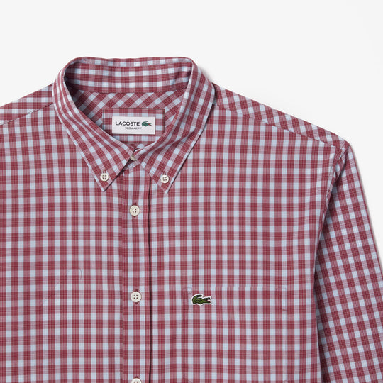 Regular Fit Plaid Poplin Shirt - CH6981
