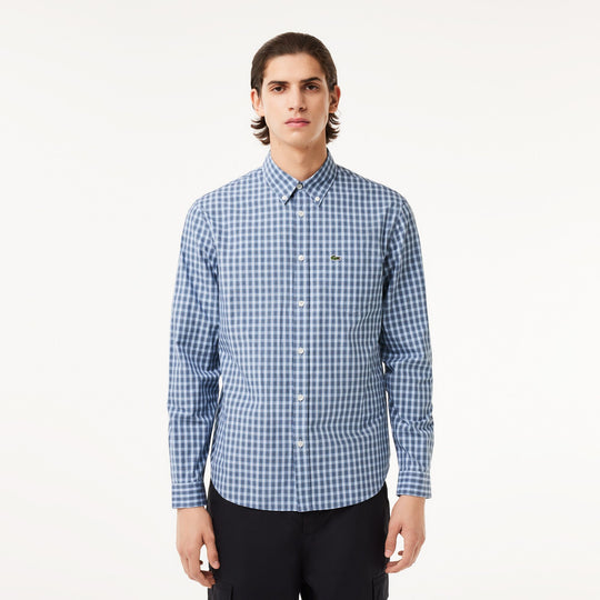 Regular Fit Plaid Poplin Shirt - CH6981