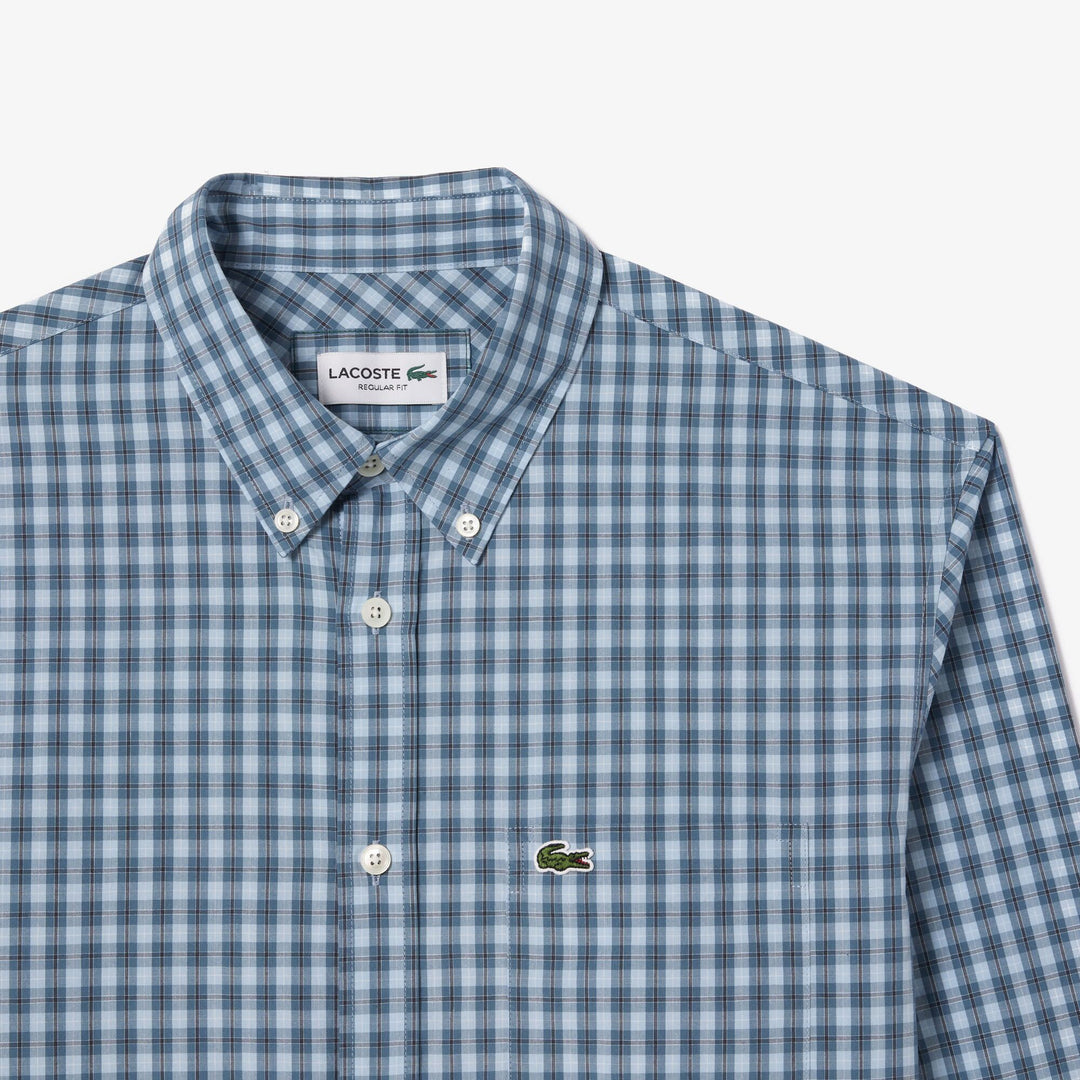 Regular Fit Plaid Poplin Shirt - CH6981
