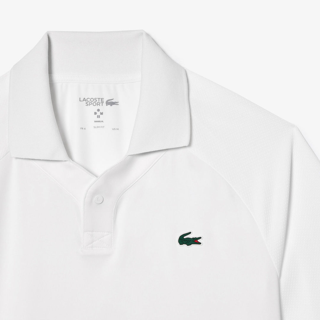 Lacoste x Daniil Medvedev Ultra-Dry Tennis Polo Shirt   - DH7381