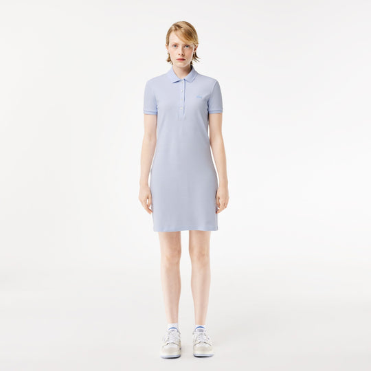 Women's Stretch Cotton Pique Polo Dress - EF5473