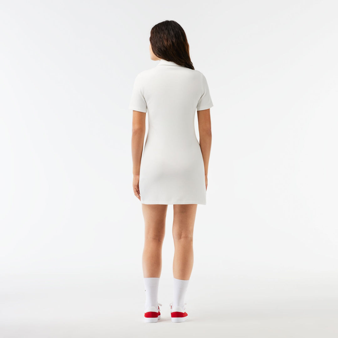 Women’s Lacoste Organic Cotton Buttoned Polo Dress - EF6922