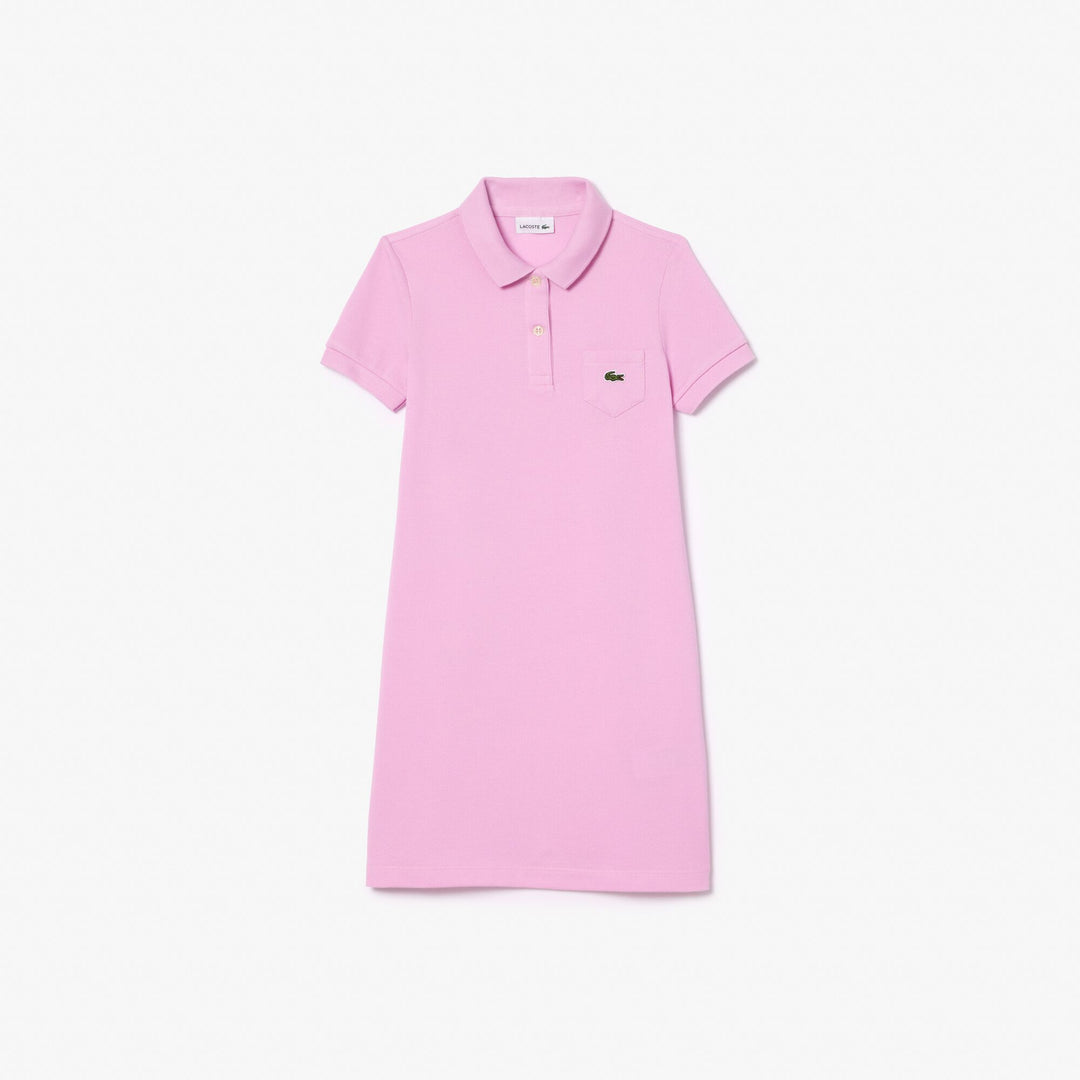 Girl’s Polo-Style Cotton Dress - EJ2816