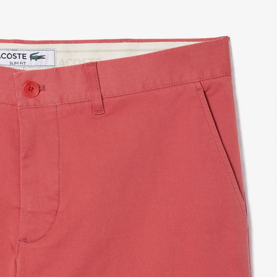 Men's Slim Fit Stretch Cotton Bermuda Shorts - FH2647