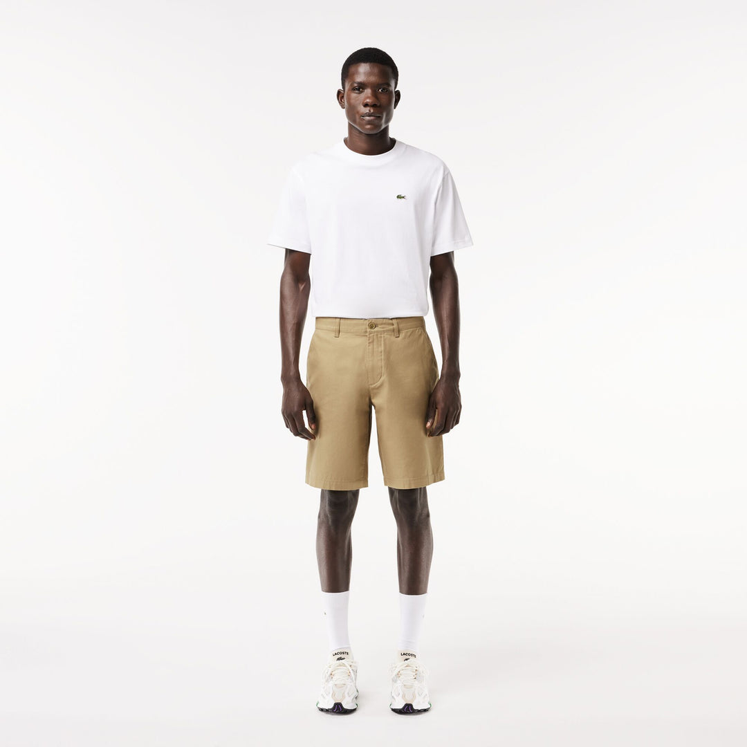 Cotton Gabardine Chino Bermuda Shorts  - FH8140