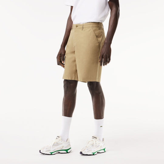 Cotton Gabardine Chino Bermuda Shorts  - FH8140