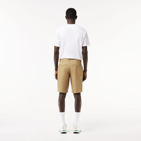 Cotton Gabardine Chino Bermuda Shorts  - FH8140