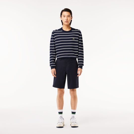 Cotton Gabardine Chino Bermuda Shorts  - FH8140