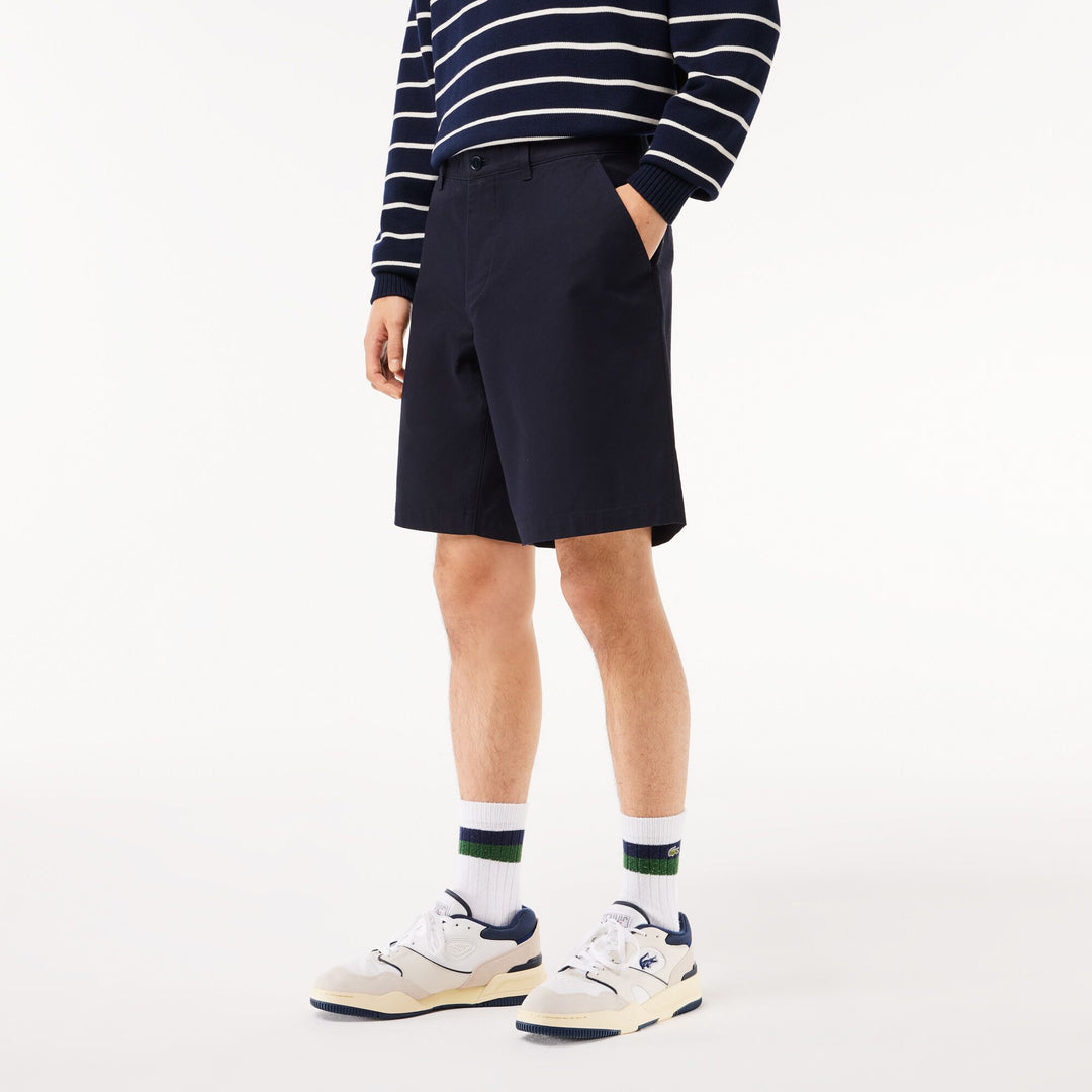 Cotton Gabardine Chino Bermuda Shorts  - FH8140