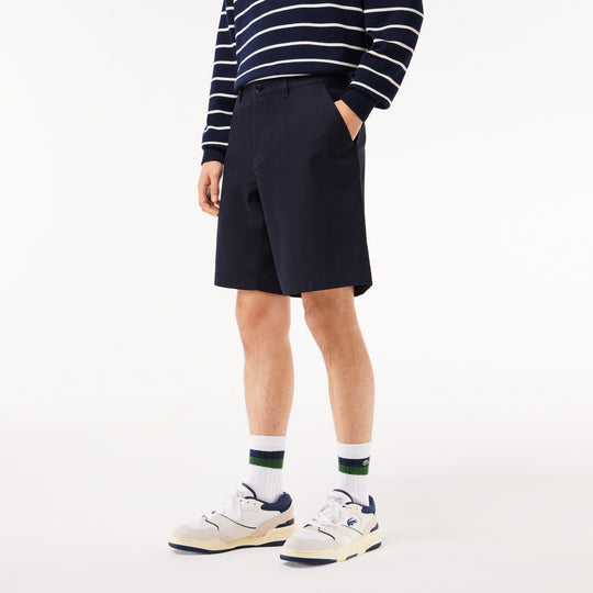 Cotton Gabardine Chino Bermuda Shorts  - FH8140