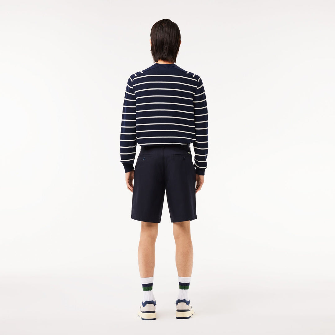 Cotton Gabardine Chino Bermuda Shorts  - FH8140