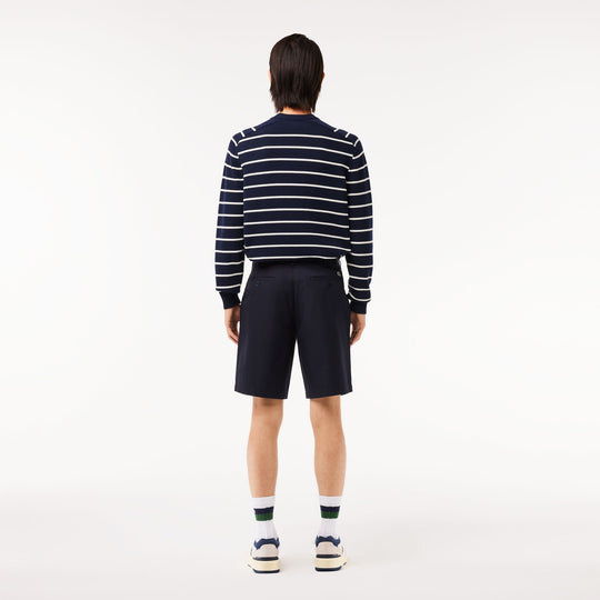 Cotton Gabardine Chino Bermuda Shorts  - FH8140