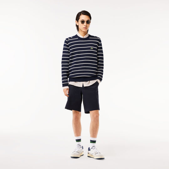Cotton Gabardine Chino Bermuda Shorts  - FH8140