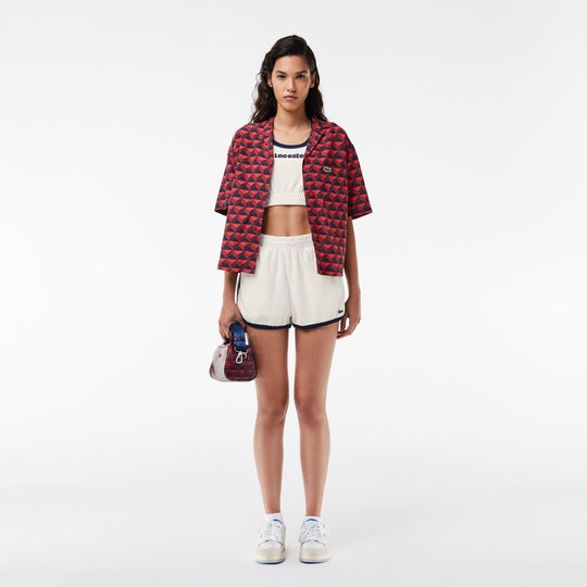 Contrast Trim Short Terry Shorts - GF7269 - MYHOLDAL LEBANON