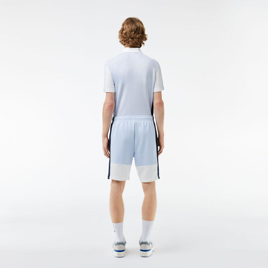 Regular Fit Brushed Fleece Colourblock Jogger Shorts - GH1319 - MYHOLDAL LEBANON