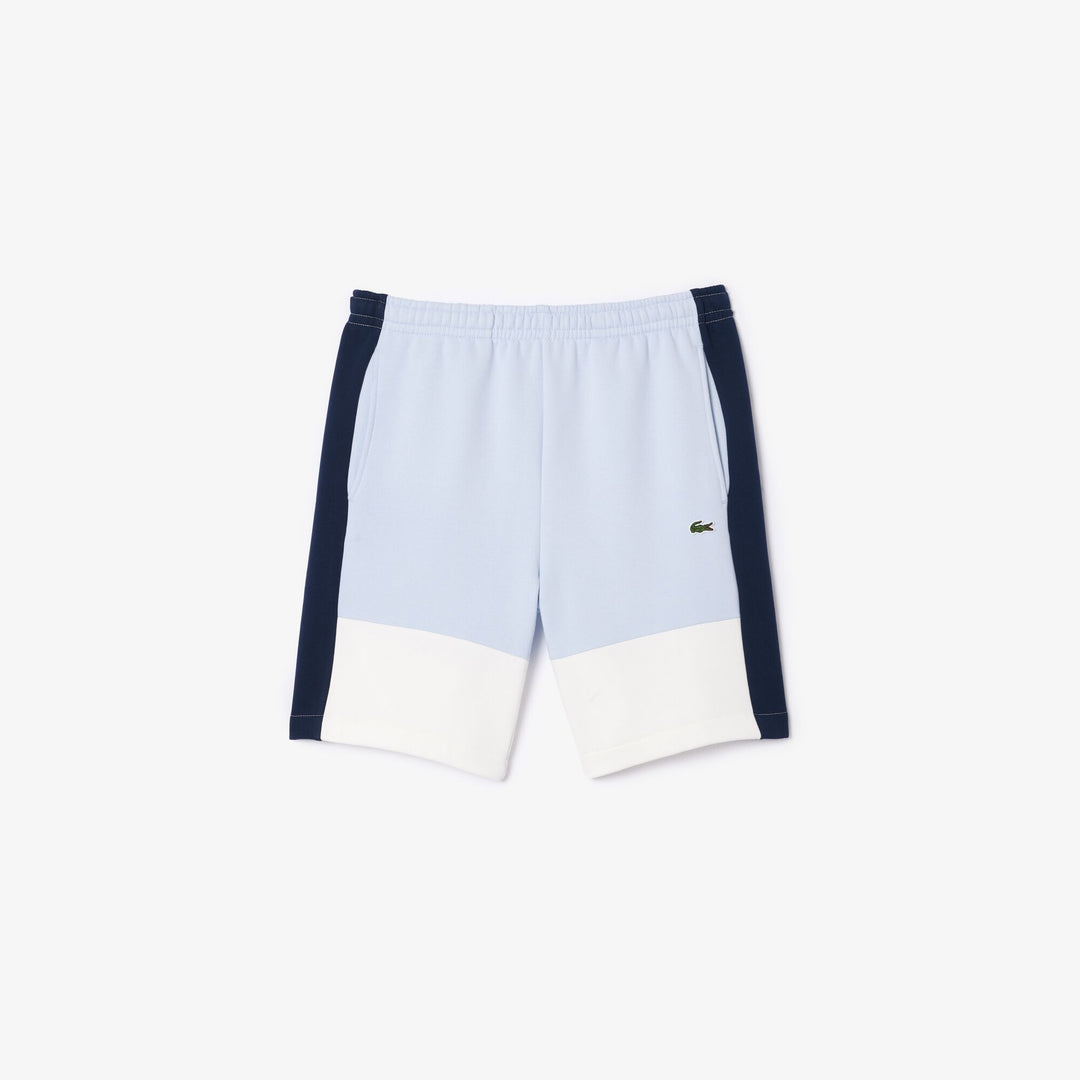 Regular Fit Brushed Fleece Colourblock Jogger Shorts - GH1319 - MYHOLDAL LEBANON