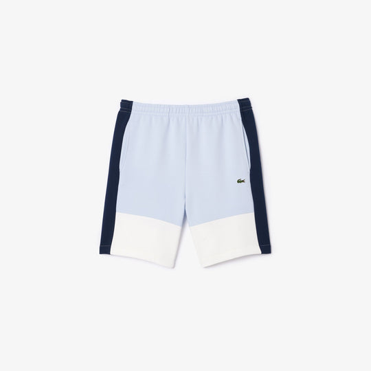 Regular Fit Brushed Fleece Colourblock Jogger Shorts - GH1319 - MYHOLDAL LEBANON
