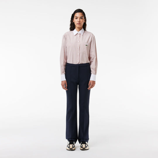 High waist, Flared Cut Dress Pants - HF0786