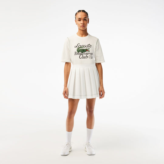Women’s Lacoste Sport Roland Garros Edition Pleated Skirt - JF7302