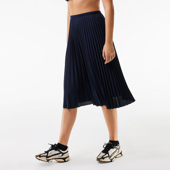 Women’s Elasticised Waist Flowing Pleated Skirt - JF8050