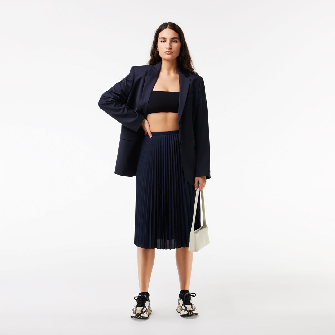 Women’s Elasticised Waist Flowing Pleated Skirt - JF8050