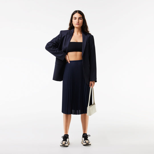 Women’s Elasticised Waist Flowing Pleated Skirt - JF8050