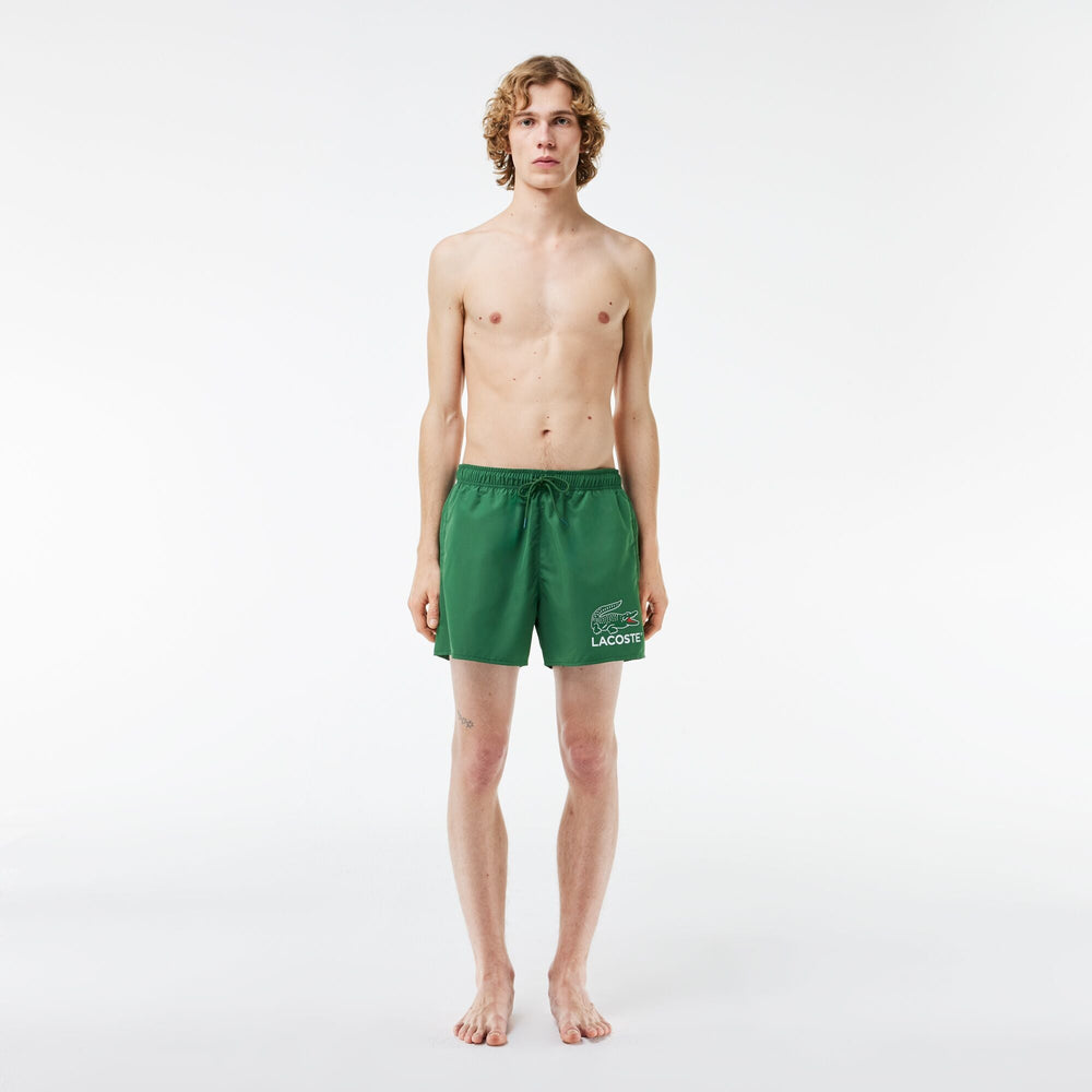Croc Print Swim Trunks - MH6912
