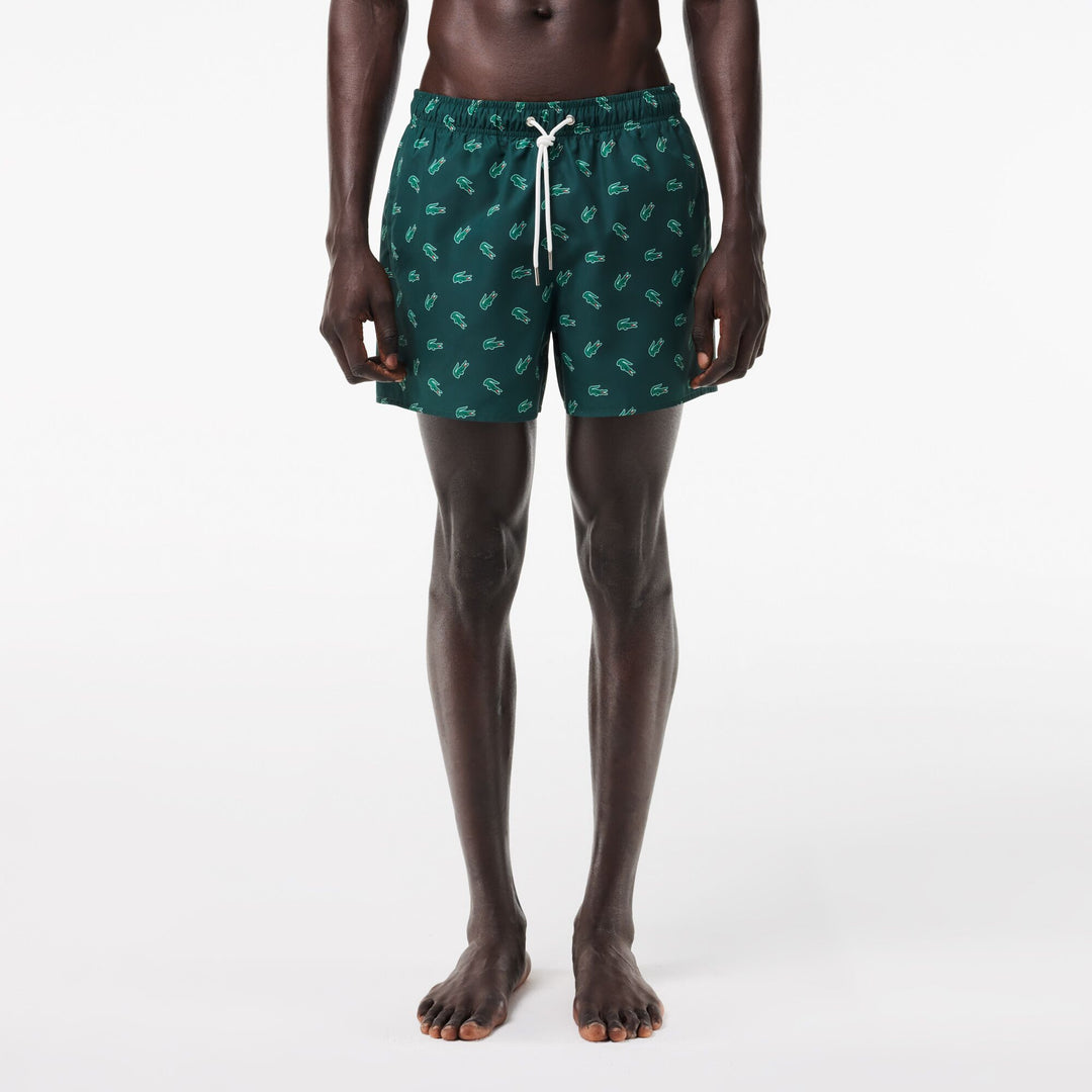 Crocodile Print Swim Trunks  - MH7188