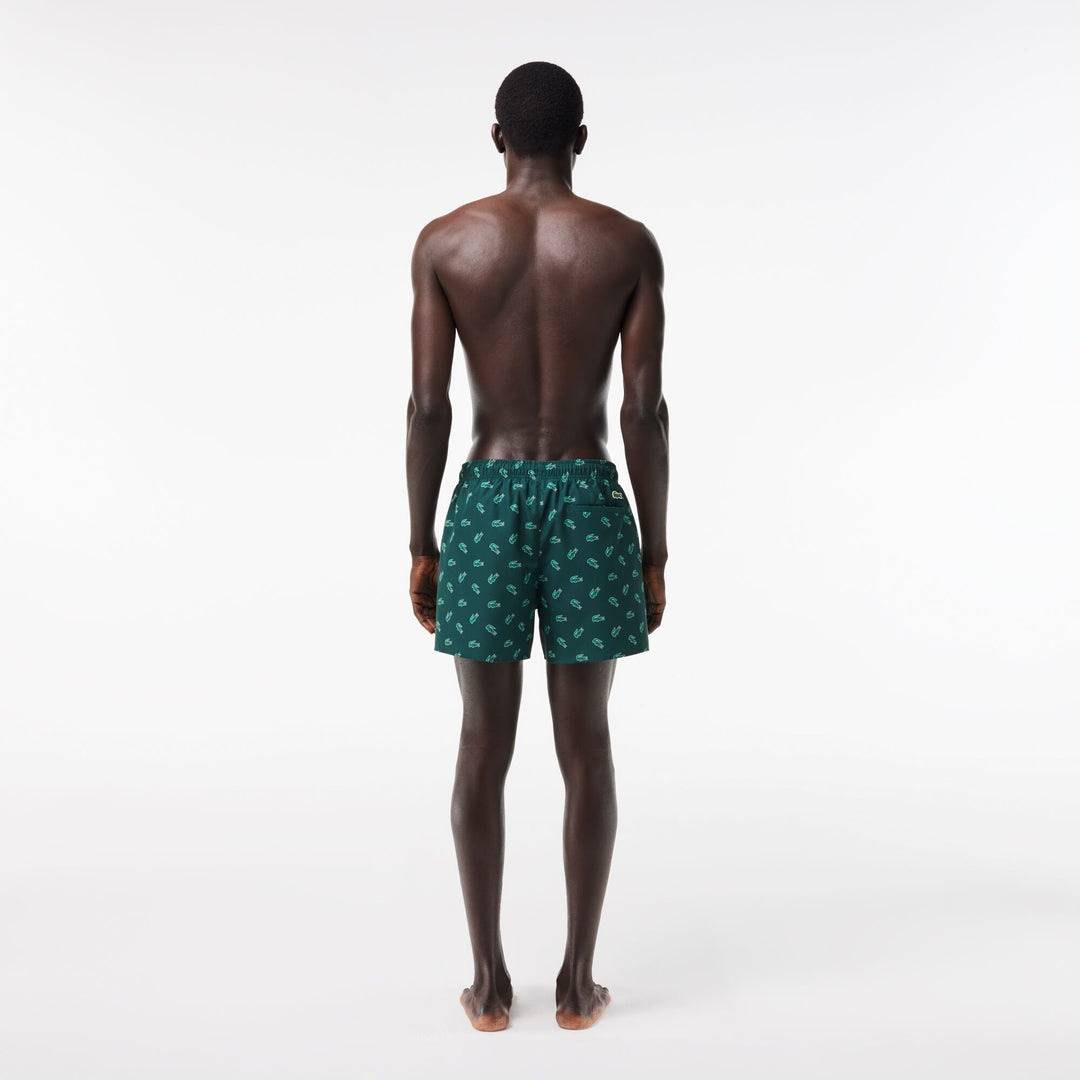 Crocodile Print Swim Trunks  - MH7188