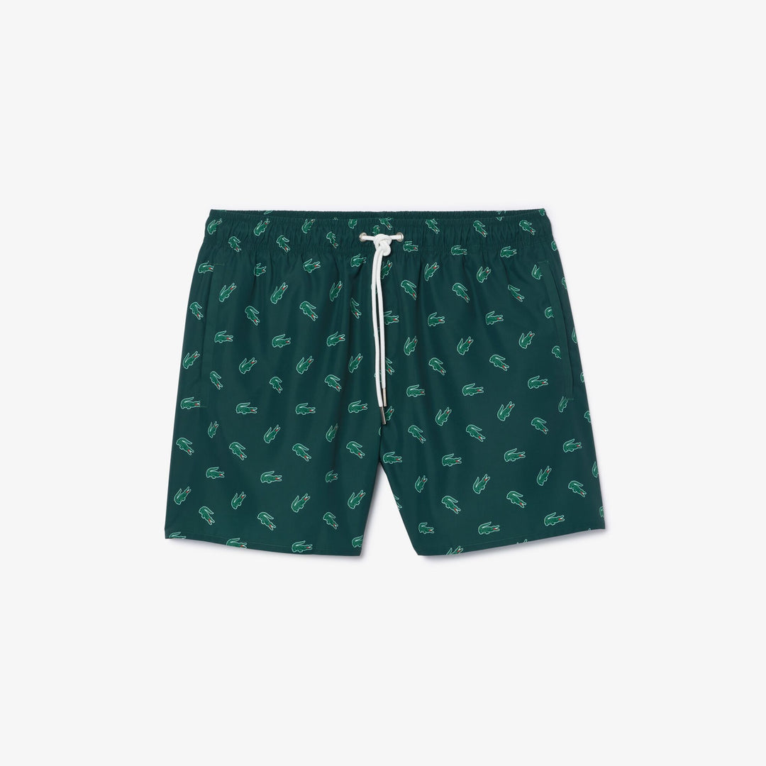 Crocodile Print Swim Trunks  - MH7188