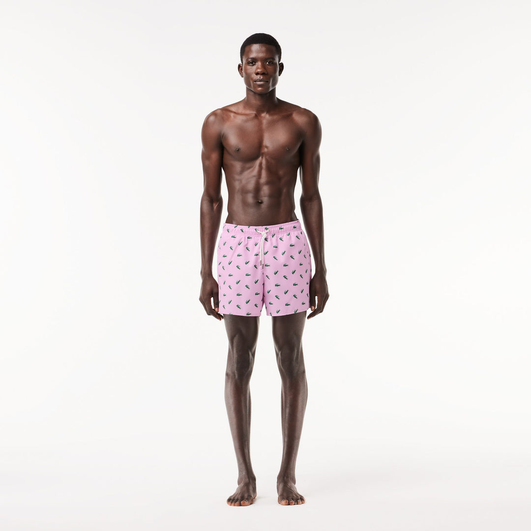 Crocodile Print Swim Trunks  - MH7188