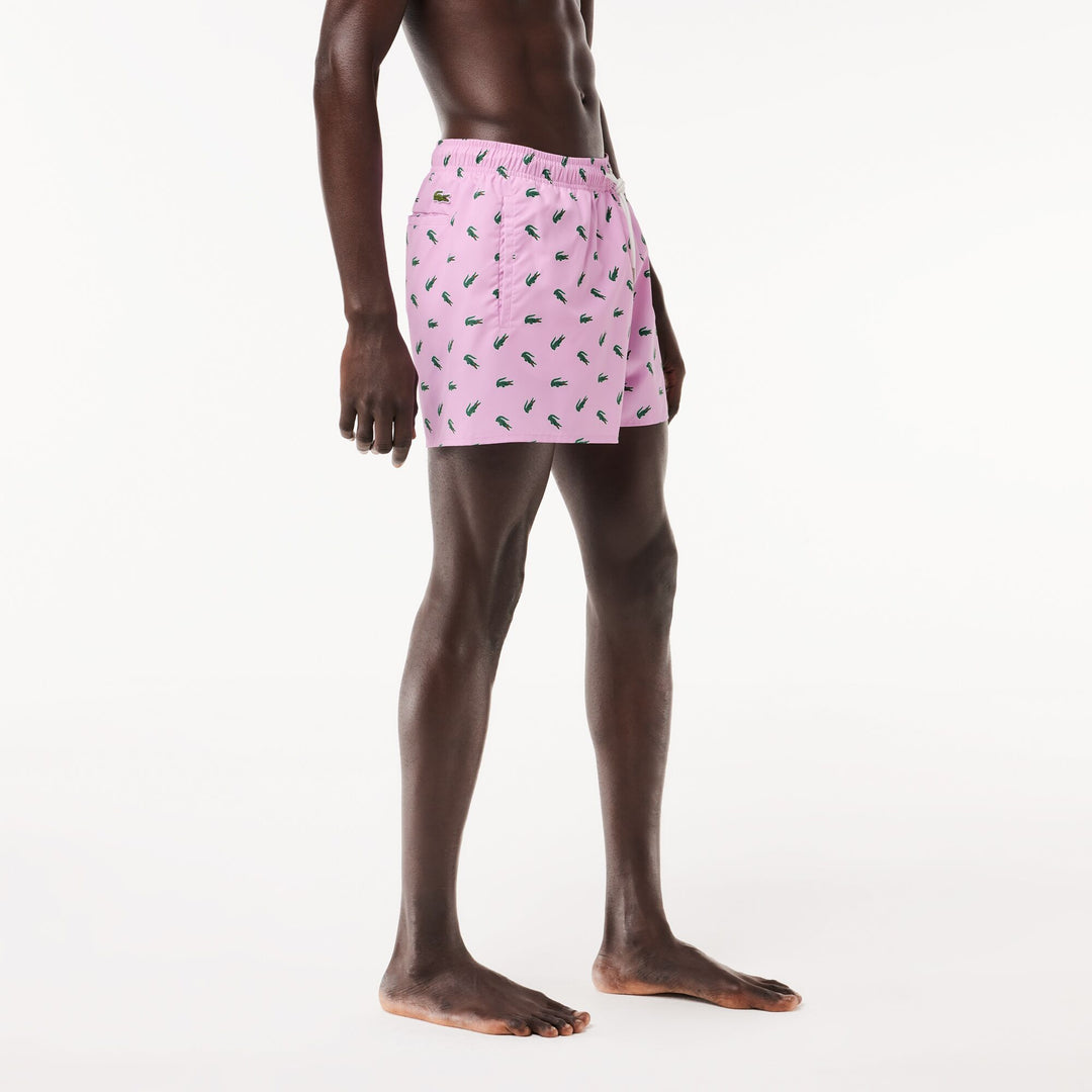 Crocodile Print Swim Trunks  - MH7188