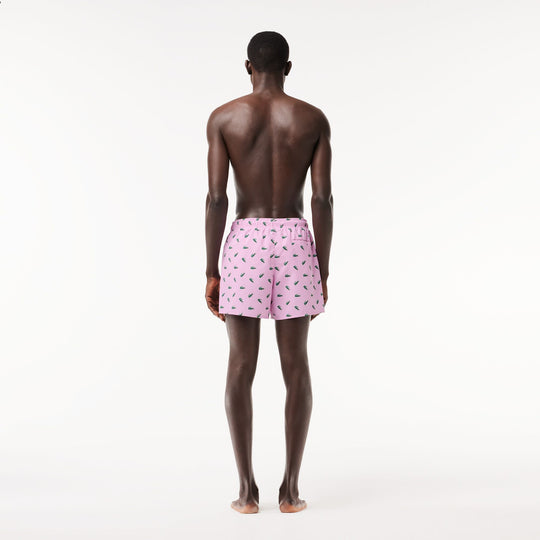 Crocodile Print Swim Trunks  - MH7188