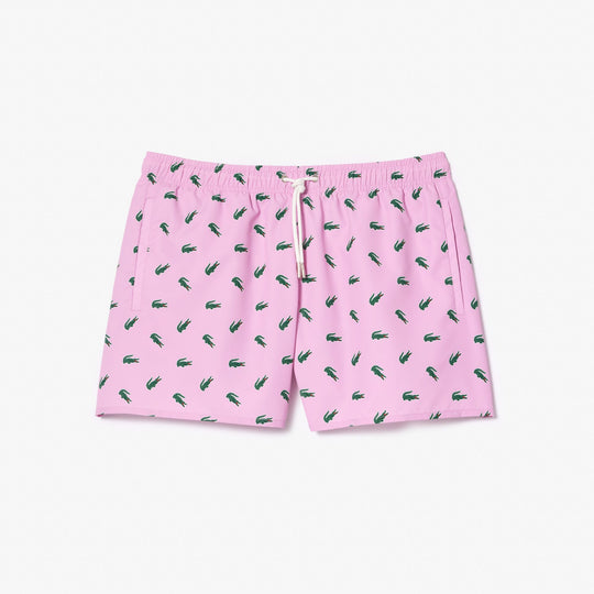 Crocodile Print Swim Trunks  - MH7188