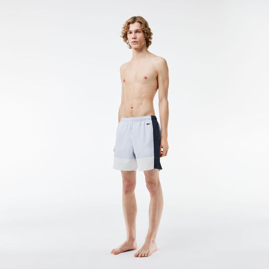 Mid Length Colourblock Swim Trunks  - MH7263