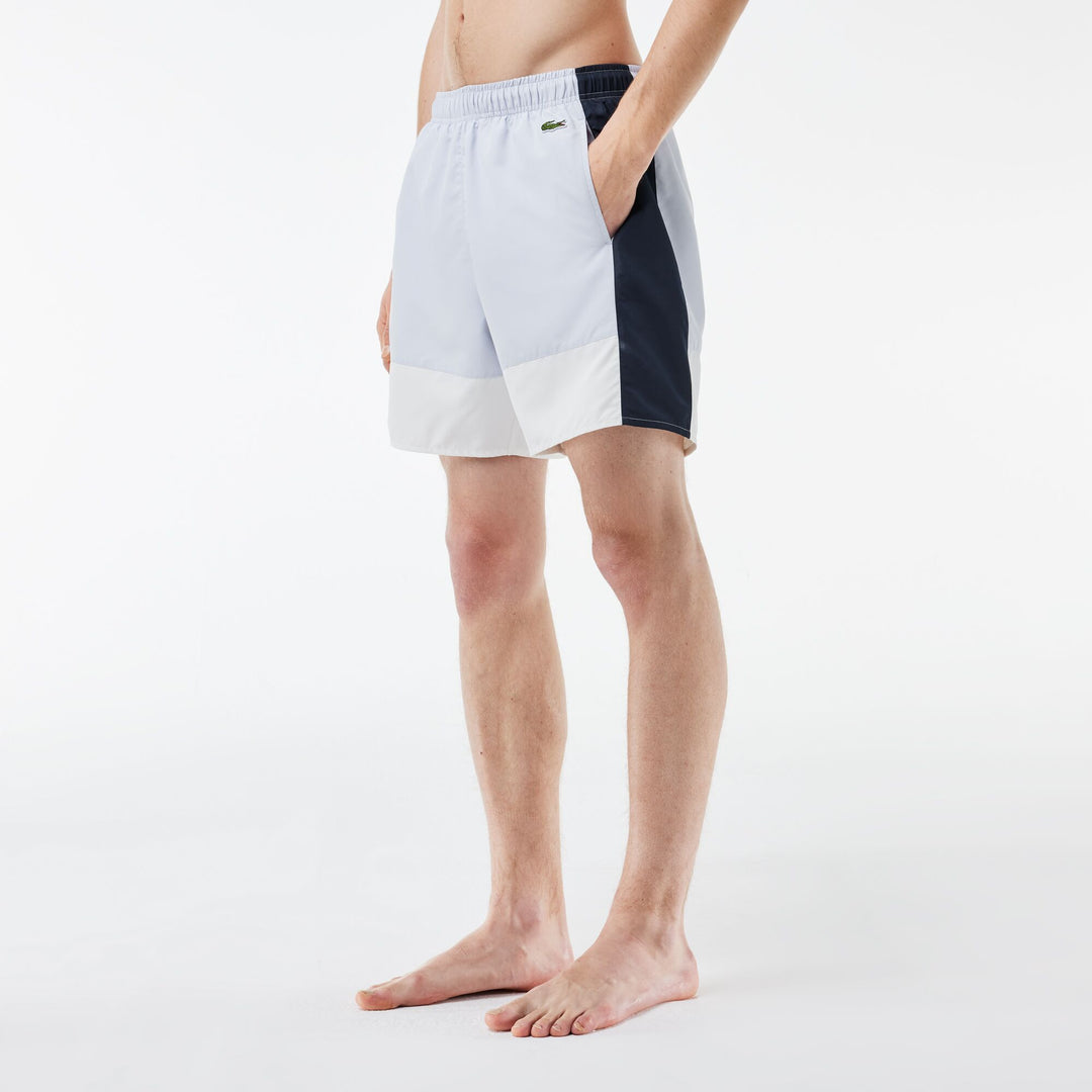 Mid Length Colourblock Swim Trunks  - MH7263