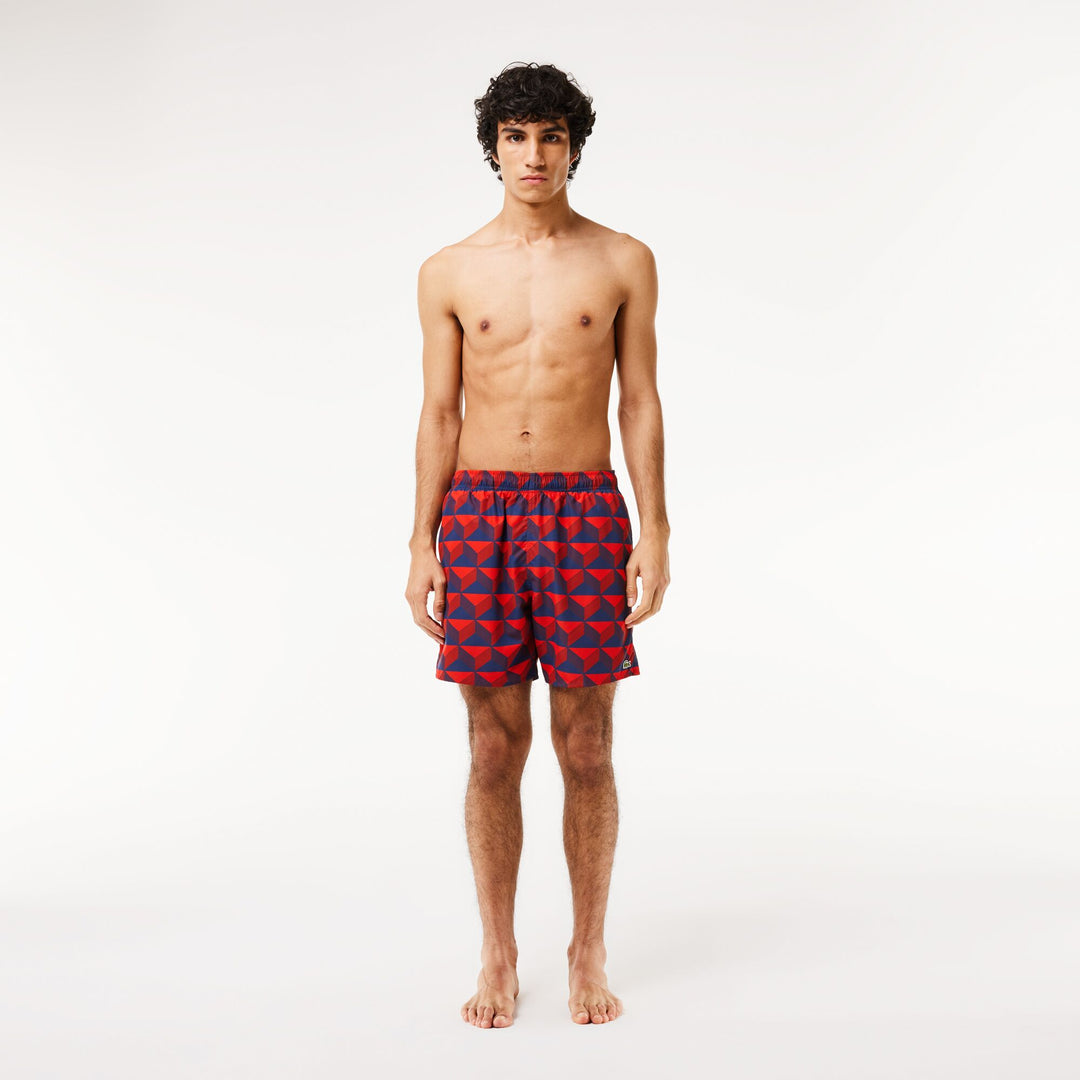 Mid Length Robert George Print Swim Trunks - MH7628