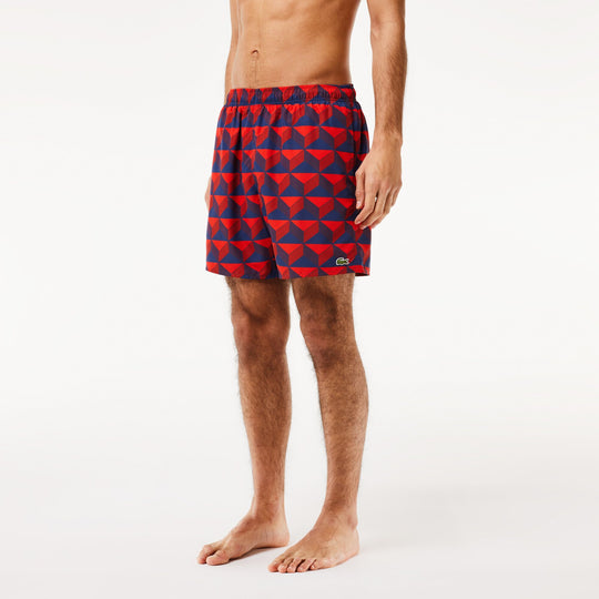 Mid Length Robert George Print Swim Trunks - MH7628