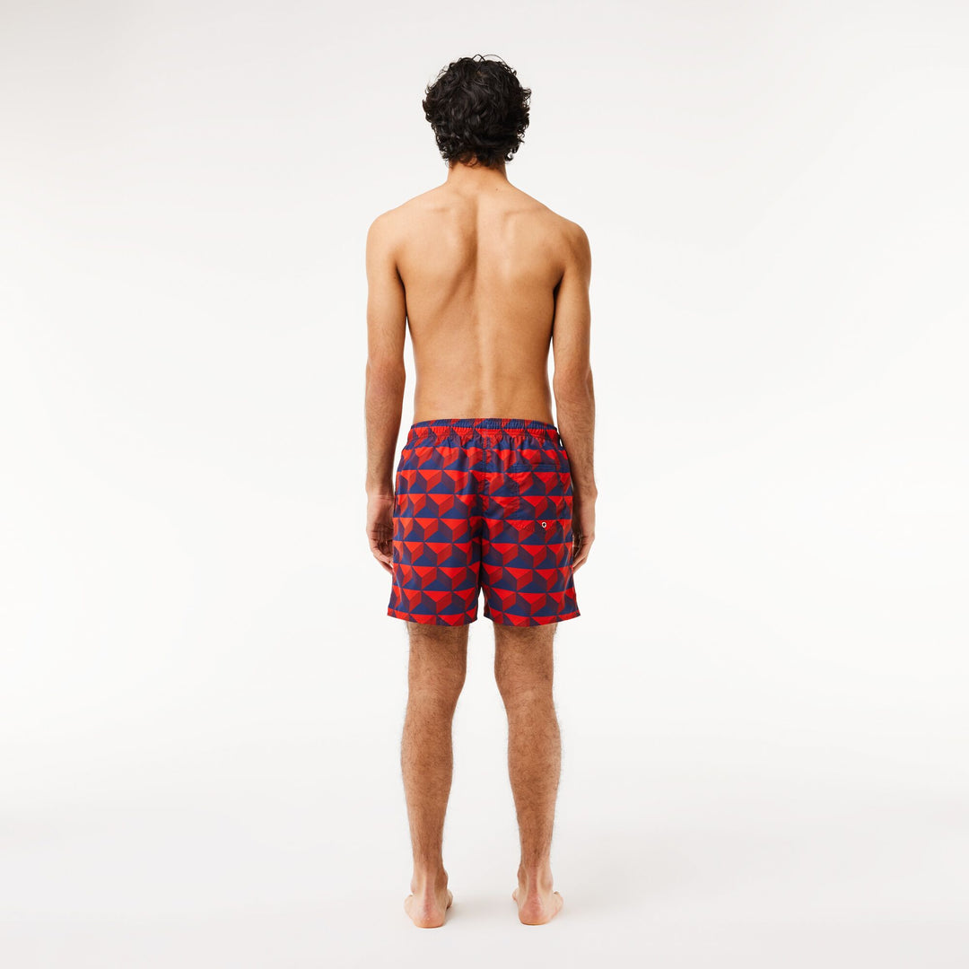 Mid Length Robert George Print Swim Trunks - MH7628