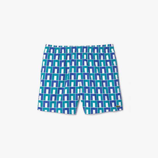 Mid Length Robert George Print Swim Trunks - MH7628