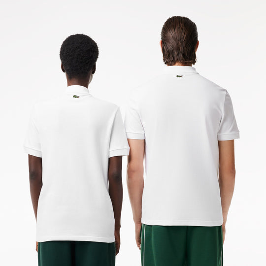Lacoste Signature Print Stretch Pique Polo Shirt - PH1136