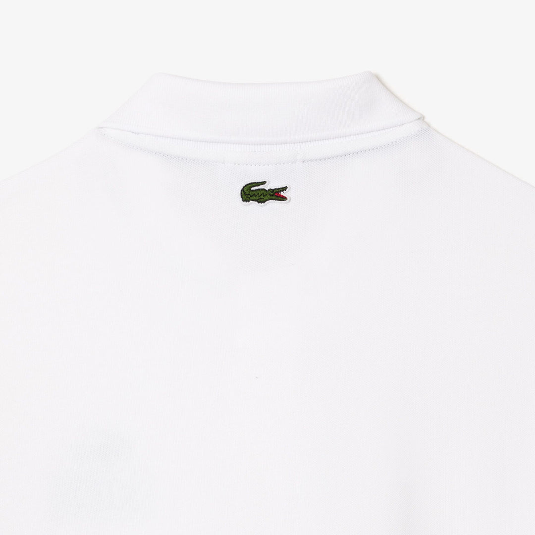 Lacoste Signature Print Stretch Pique Polo Shirt - PH1136