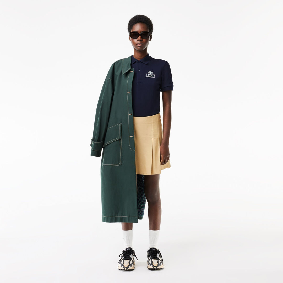 Lacoste Signature Print Stretch Pique Polo Shirt - PH1136