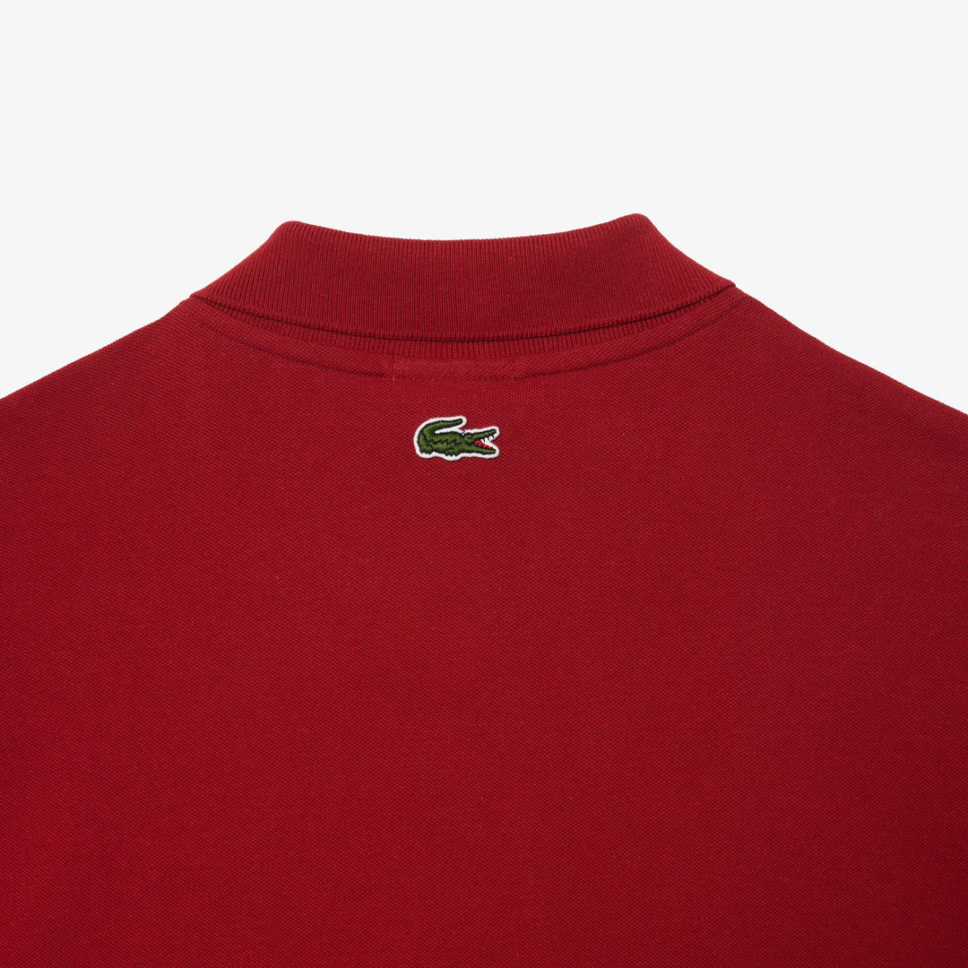 Lacoste Signature Print Stretch Pique Polo Shirt - PH1136