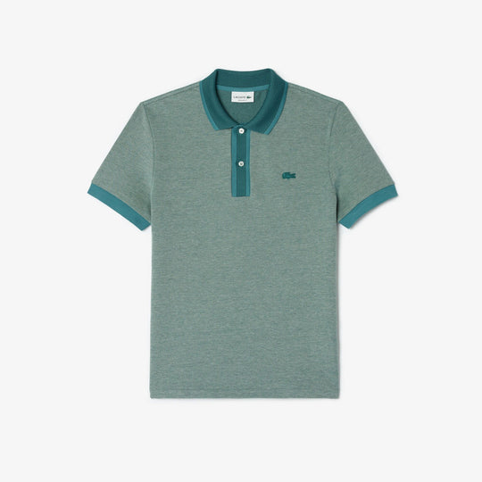 Regular Fit Contrast Caviar Texturized Pique Polo Shirt  - PH7359