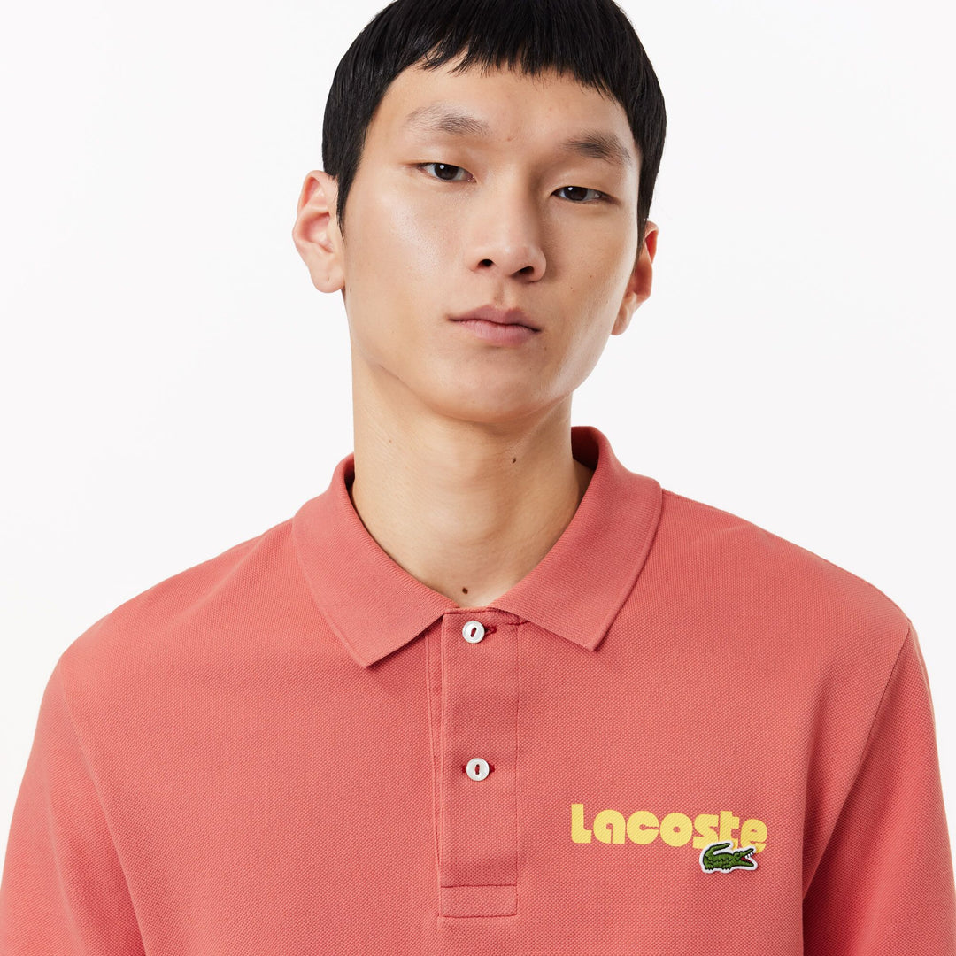 Original L.12.12 Washed Effect Cotton Pique Polo Shirt - PH7426