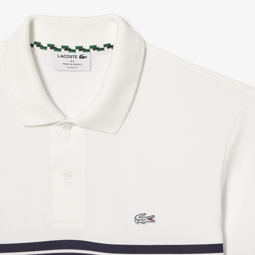French Made Original L.12.12 Print Polo Shirt   - PH7430