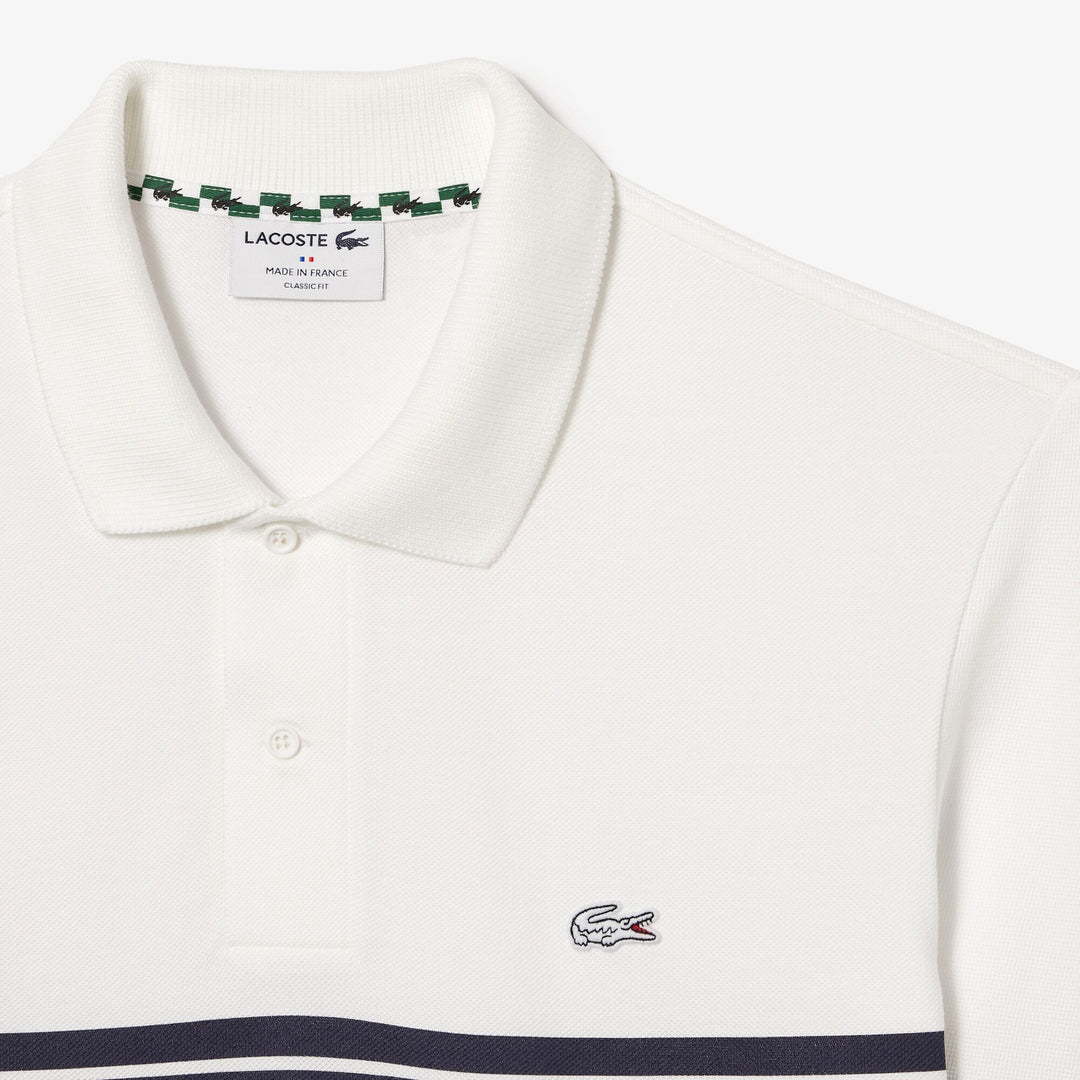 French Made Original L.12.12 Print Polo Shirt   - PH7430