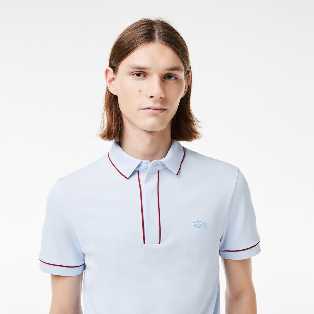 Smart Paris Stretch Cotton Contrast Trim Polo Shirt  - PH8184